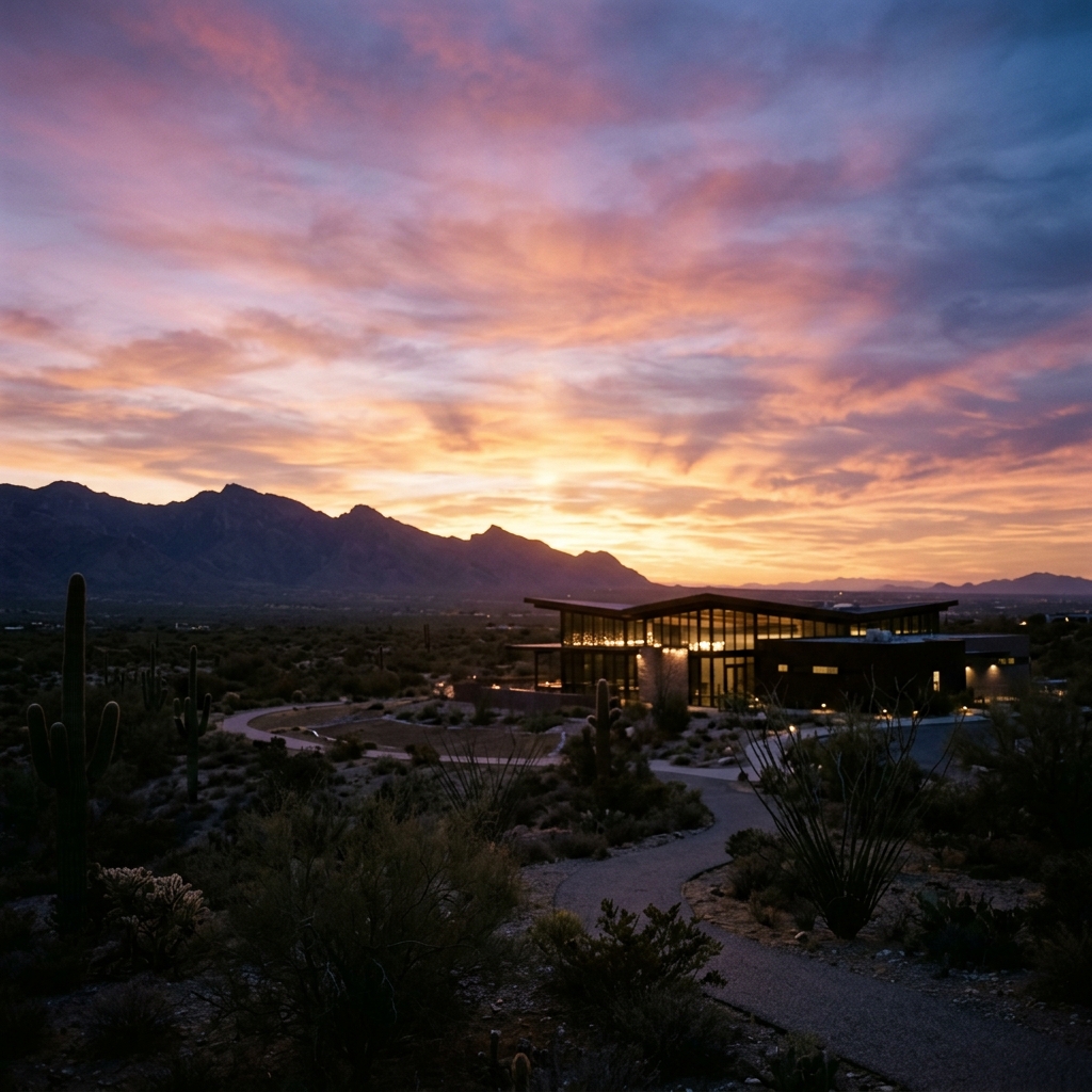 Tucson Sunset Visual